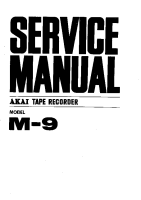 Akai M-9-Service-Manual